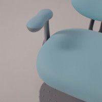 Кресло AksHome LEO (Лео) ткань голубой купить в Минске Кресло AksHome LEO (Лео) ткань голубой купить в Минске