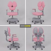 Кресло AksHome LEO (Лео) ткань розовый купить в Минске