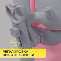 Кресло AksHome LEO (Лео) ткань розовый купить в Минске