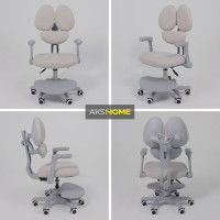 Кресло AksHome LEO (Лео) ткань серый купить в Минске Кресло AksHome LEO (Лео) ткань серый купить в Минске