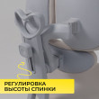 Кресло AksHome LEO (Лео) ткань серый купить в Минске