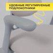 Кресло AksHome LEO (Лео) ткань серый купить в Минске