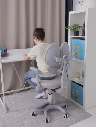 Кресло AksHome LEO (Лео) ткань серый купить в Минске