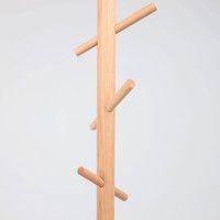 Вешалка AksHome Leo (Лео) сосна/коричневый купить в Минске