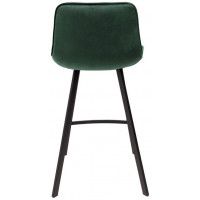 Стул барный AksHome LEROS (Лерос) темно-зеленый велюр HLR-57/черный купить в Минске Стул барный AksHome LEROS (Лерос) темно-зеленый велюр HLR-57/черный купить в Минске