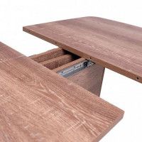 Стол Leset Мартин раздвижной обеденный, 120(160)*68,6*75,5 Дуб сокраменто/Антрацит купить в Минске