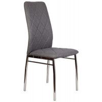 Стул AksHome LILY (Лили) серая ткань/хром
