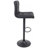 Стул барный AksHome LOGOS (Логос) ECO черный/черный купить в Минске