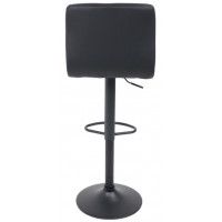 Стул барный AksHome LOGOS (Логос) ECO черный/черный купить в Минске