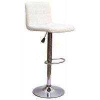 Стул барный AksHome LOGOS (Логос) ECO белый