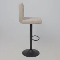 Стул барный AksHome LOGOS (Логос) бежевый шенилл Ote Canna 170/черный купить в Минске Стул барный AksHome LOGOS (Логос) бежевый шенилл Ote Canna 170/черный купить в Минске