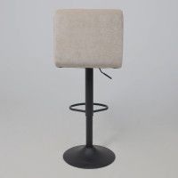 Стул барный AksHome LOGOS (Логос) бежевый шенилл Ote Canna 170/черный купить в Минске Стул барный AksHome LOGOS (Логос) бежевый шенилл Ote Canna 170/черный купить в Минске