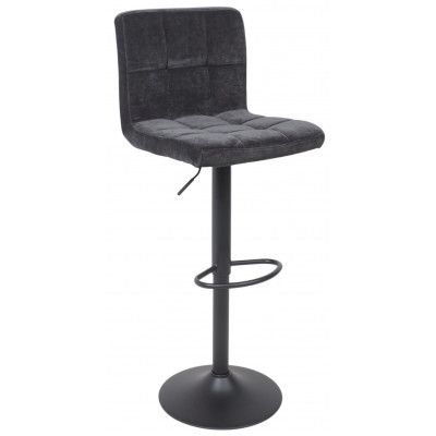 Стул барный AksHome LOGOS (Логос) черный шенилл Ote Canna 460/черный купить в Минске