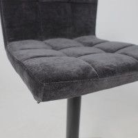 Стул барный AksHome LOGOS (Логос) черный шенилл Ote Canna 460/черный купить в Минске Стул барный AksHome LOGOS (Логос) черный шенилл Ote Canna 460/черный купить в Минске