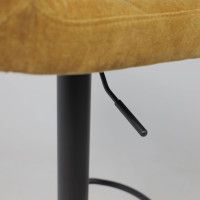 Стул барный AksHome LOGOS (Логос) горчичный шенилл Ote Canna 273/черный купить в Минске Стул барный AksHome LOGOS (Логос) горчичный шенилл Ote Canna 273/черный купить в Минске