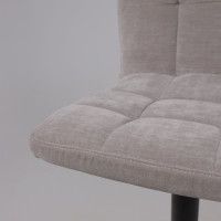 Стул барный AksHome LOGOS (Логос) серый шенилл Ote Canna 452/черный купить в Минске Стул барный AksHome LOGOS (Логос) серый шенилл Ote Canna 452/черный купить в Минске