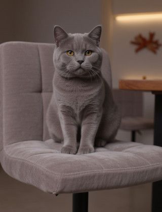 Стул барный AksHome LOGOS (Логос) серый шенилл Ote Canna 452/черный купить в Минске