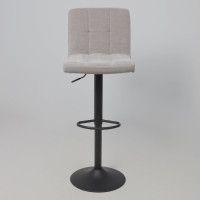 Стул барный AksHome LOGOS (Логос) серый шенилл Ote Canna 452/черный купить в Минске Стул барный AksHome LOGOS (Логос) серый шенилл Ote Canna 452/черный купить в Минске