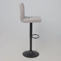 Стул барный AksHome LOGOS (Логос) серый шенилл Ote Canna 452/черный купить в Минске Стул барный AksHome LOGOS (Логос) серый шенилл Ote Canna 452/черный купить в Минске