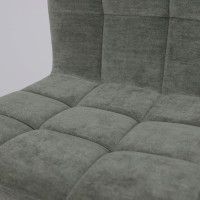 Стул барный AksHome LOGOS (Логос) темно-зеленый шенилл Ote Canna 352/черный купить в Минске