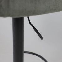 Стул барный AksHome LOGOS (Логос) темно-зеленый шенилл Ote Canna 352/черный купить в Минске