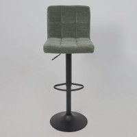Стул барный AksHome LOGOS (Логос) темно-зеленый шенилл Ote Canna 352/черный купить в Минске
