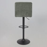 Стул барный AksHome LOGOS (Логос) темно-зеленый шенилл Ote Canna 352/черный купить в Минске