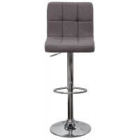 Стул барный AksHome LOGOS (Логос) серая ткань купить в Минске Стул барный AksHome LOGOS (Логос) серая ткань купить в Минске