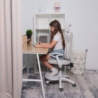 Кресло поворотное LOLU серый купить в Минске