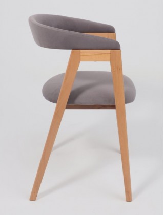 Кресло ЛОНДОН, шоколадный велюр Avatar 980/светлый бук