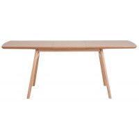 Стол обеденный Лондон 1500(2000)*900 Светлый бук без тонировки/Светлый бук купить в Минске