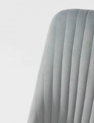 Стул ЛОТУС R светло-серый Camaro 09/белый