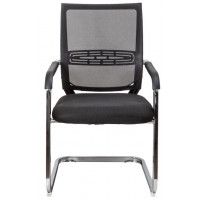 Кресло AksHome LUCAS (Лукас) черный/хром купить в Минске