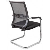 Кресло AksHome LUCAS (Лукас) черный/хром купить в Минске