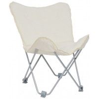 Кресло складное MAGGY искусственный мех белый купить в Минске