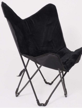 Кресло складное MAGGY - ткань черный
