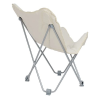 Кресло складное MAGGY искусственный мех белый купить в Минске