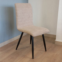 Стул AksHome MAKO (Мако) бежевый/черный купить в Минске