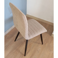 Стул AksHome MAKO (Мако) бежевый/черный купить в Минске
