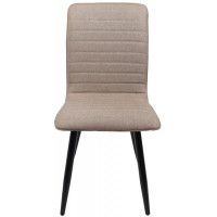 Стул AksHome MAKO (Мако) бежевый/черный (уценка 1 шт.) купить в Минске