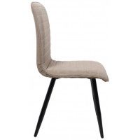 Стул AksHome MAKO (Мако) бежевый/черный (уценка 1 шт.) купить в Минске