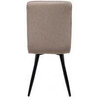 Стул AksHome MAKO (Мако) бежевый/черный (уценка 1 шт.) купить в Минске