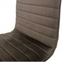 Стул AksHome MAKO (Мако) коричневый велюр HLR-49/дуб купить в Минске