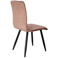 Стул AksHome MAKO (Мако) терракотовый велюр HLR-44/черный купить в Минске