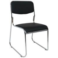 Стул AksHome Mars черный/хром