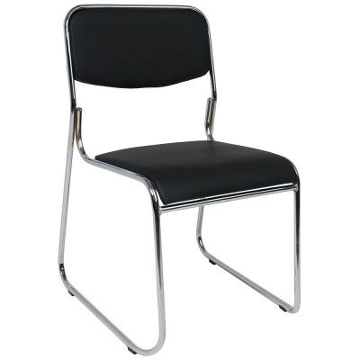 Стул AksHome Mars черный/хром купить в Минске