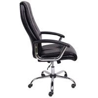 Кресло AksHome MARSEL Chrome Eco черный бриллиант купить в Минске Кресло AksHome MARSEL Chrome Eco черный бриллиант купить в Минске