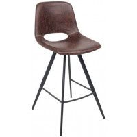 Стул барный AksHome MARTY (Марти) коричневый/черный