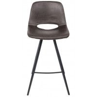 Стул барный AksHome MARTY (Марти) графит/черный