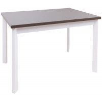 Стол раздвижной MAX (Макс) 5 P 120(150)*80*78, графит/белый купить в Минске